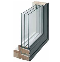 Triple Glazed Windows During Winter
