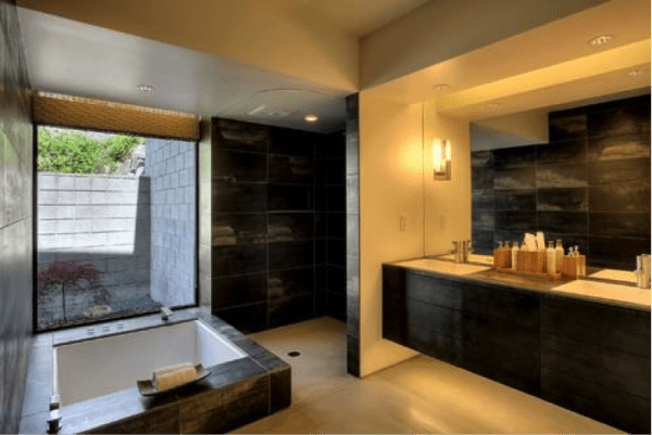 Stunning bathroom windows